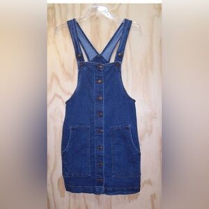 Overalls Jean Dress